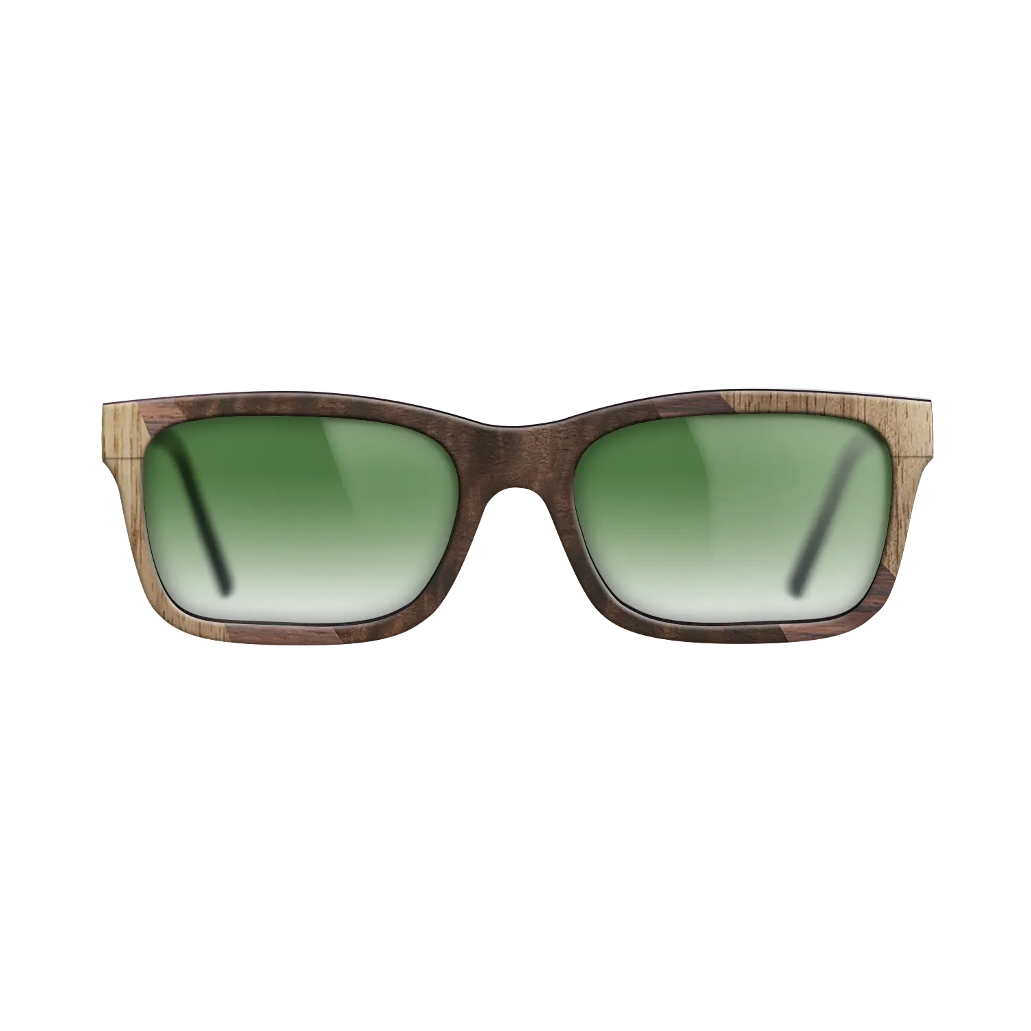 Fumed Eucalyptus,Rosewood Reconstituted,Fumed Oak,Walnut: Straight Grain: Fractal - The Sage - Rectangle - 1248 - SIRIS wood optic