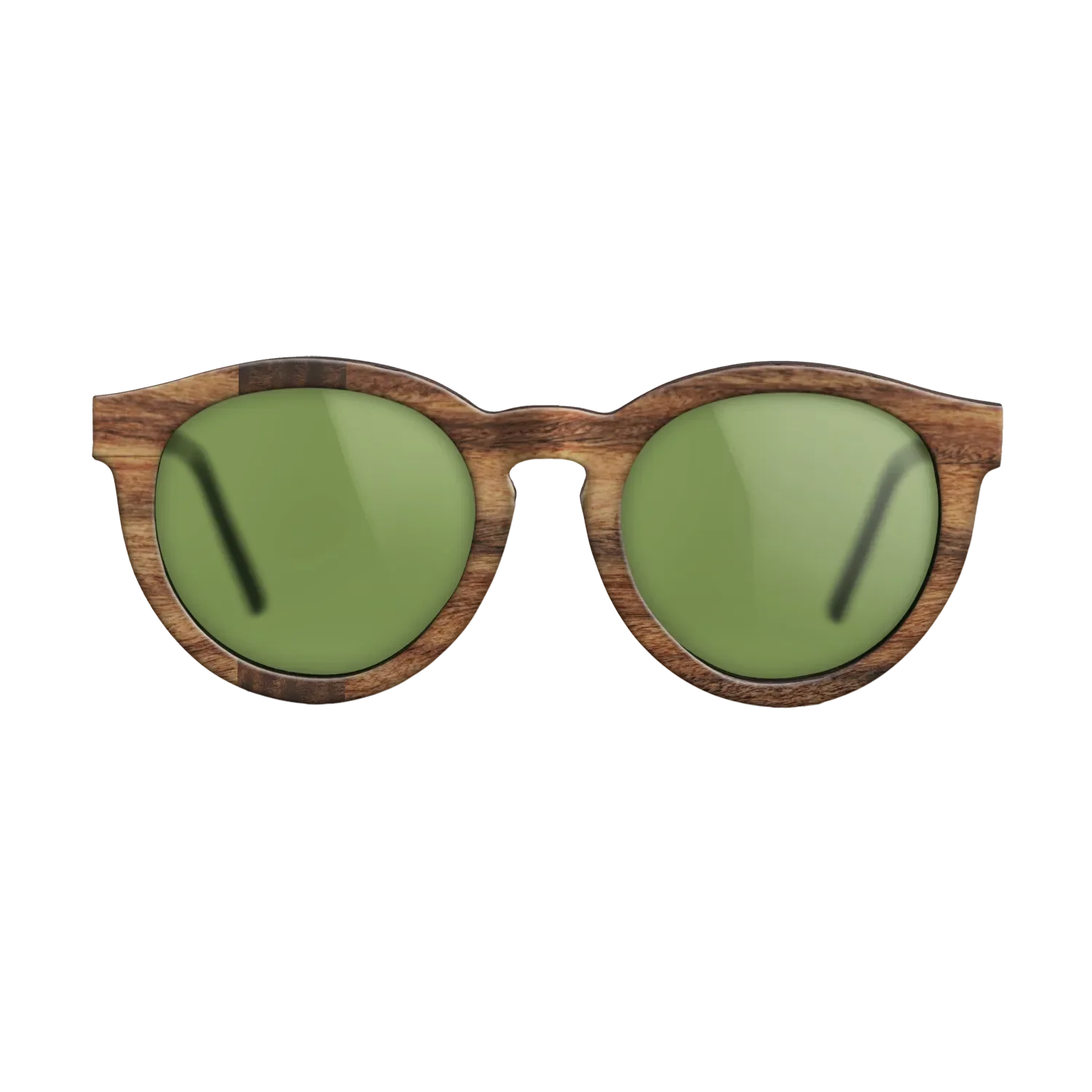 Fumed Eucalyptus,Santos Rosewood Dark: Splice - The Rebel - Round - SIRIS wood optic