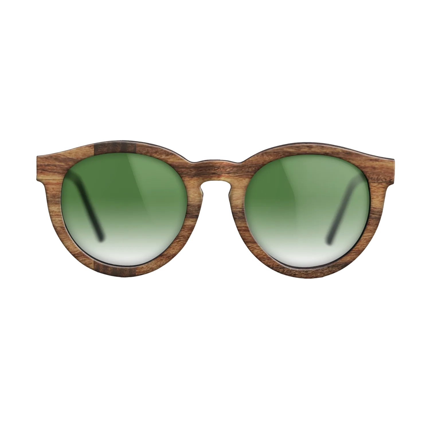 Fumed Eucalyptus,Santos Rosewood Dark: Splice - The Rebel - Round - SIRIS wood optic