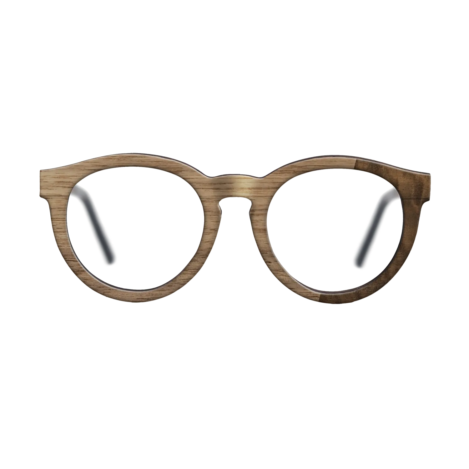 Fumed Eucalyptus,Walnut: Straight Grain: Bauhaus - The Rebel - Round - SIRIS wood optic