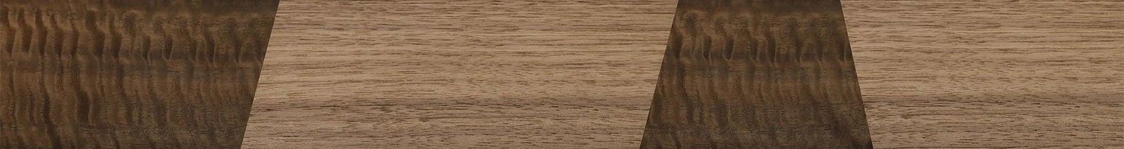 Fumed Eucalyptus,Walnut: Straight Grain: Bauhaus - The Sage - Rectangle - SIRIS wood optic