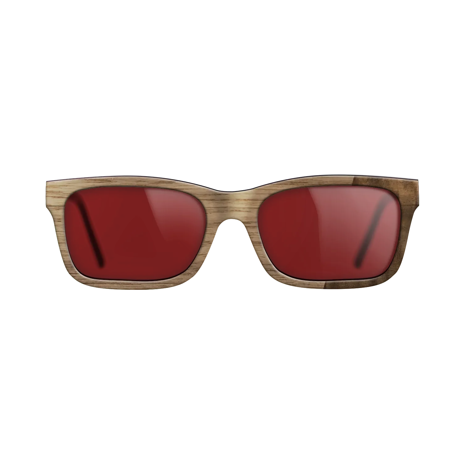 Fumed Eucalyptus,Walnut: Straight Grain: Bauhaus - The Sage - Rectangle - SIRIS wood optic