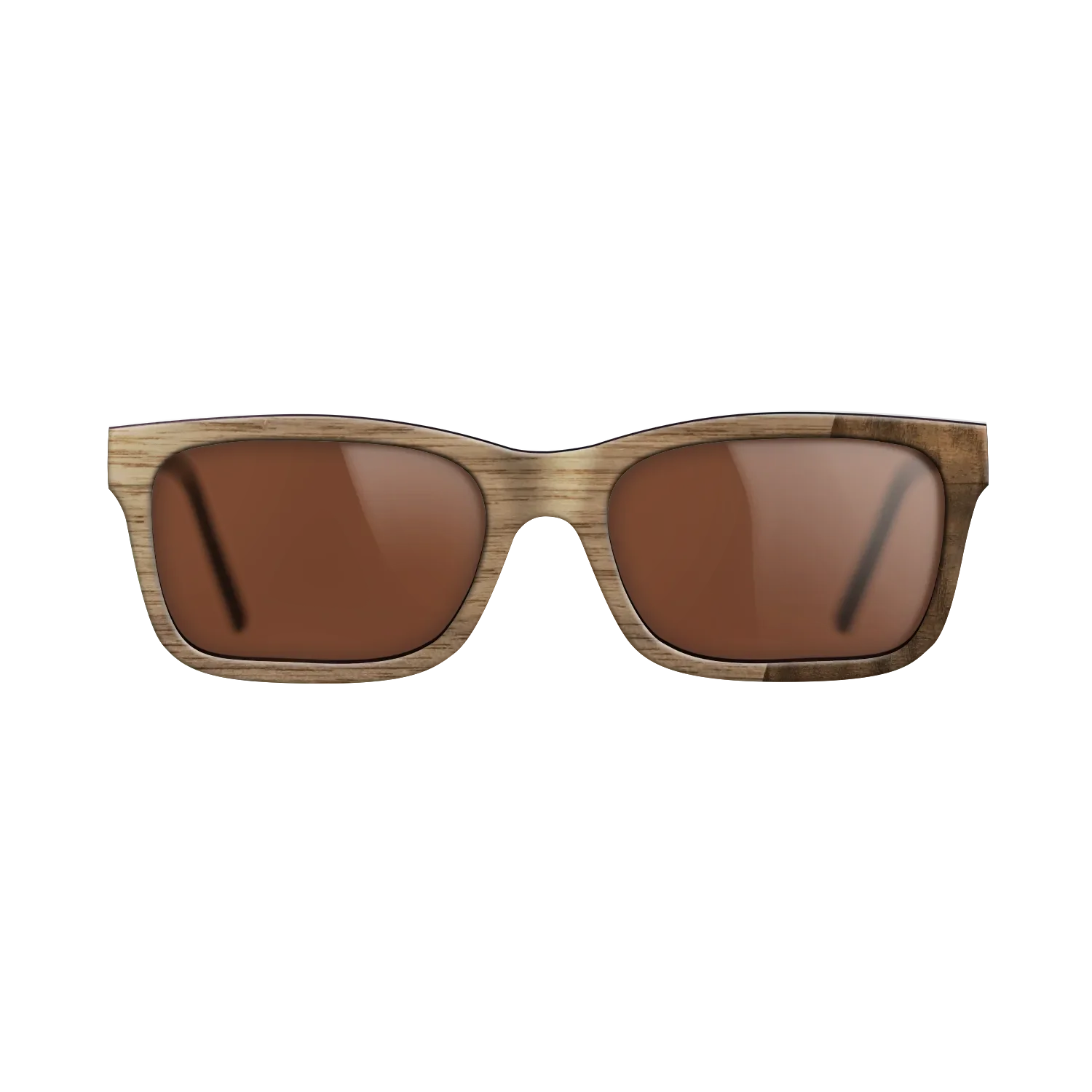 Fumed Eucalyptus,Walnut: Straight Grain: Bauhaus - The Sage - Rectangle - SIRIS wood optic