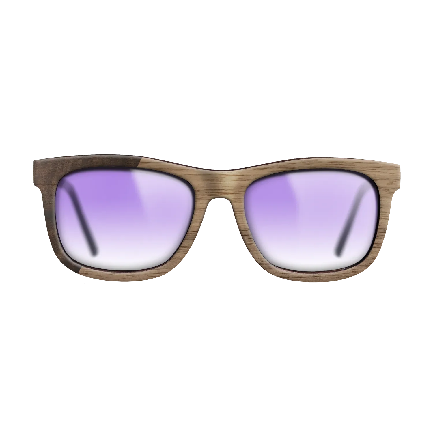 Fumed Eucalyptus,Walnut: Straight Grain: Binary - The Hero - Square - SIRIS wood optic