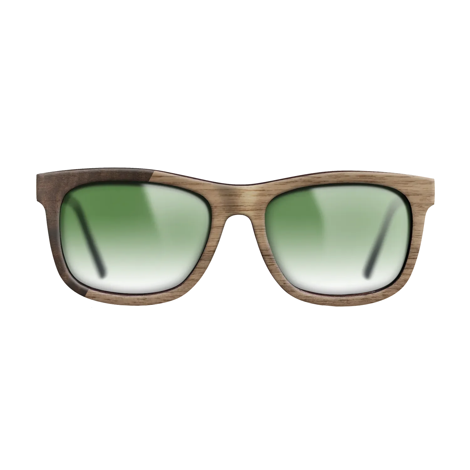 Fumed Eucalyptus,Walnut: Straight Grain: Binary - The Hero - Square - SIRIS wood optic