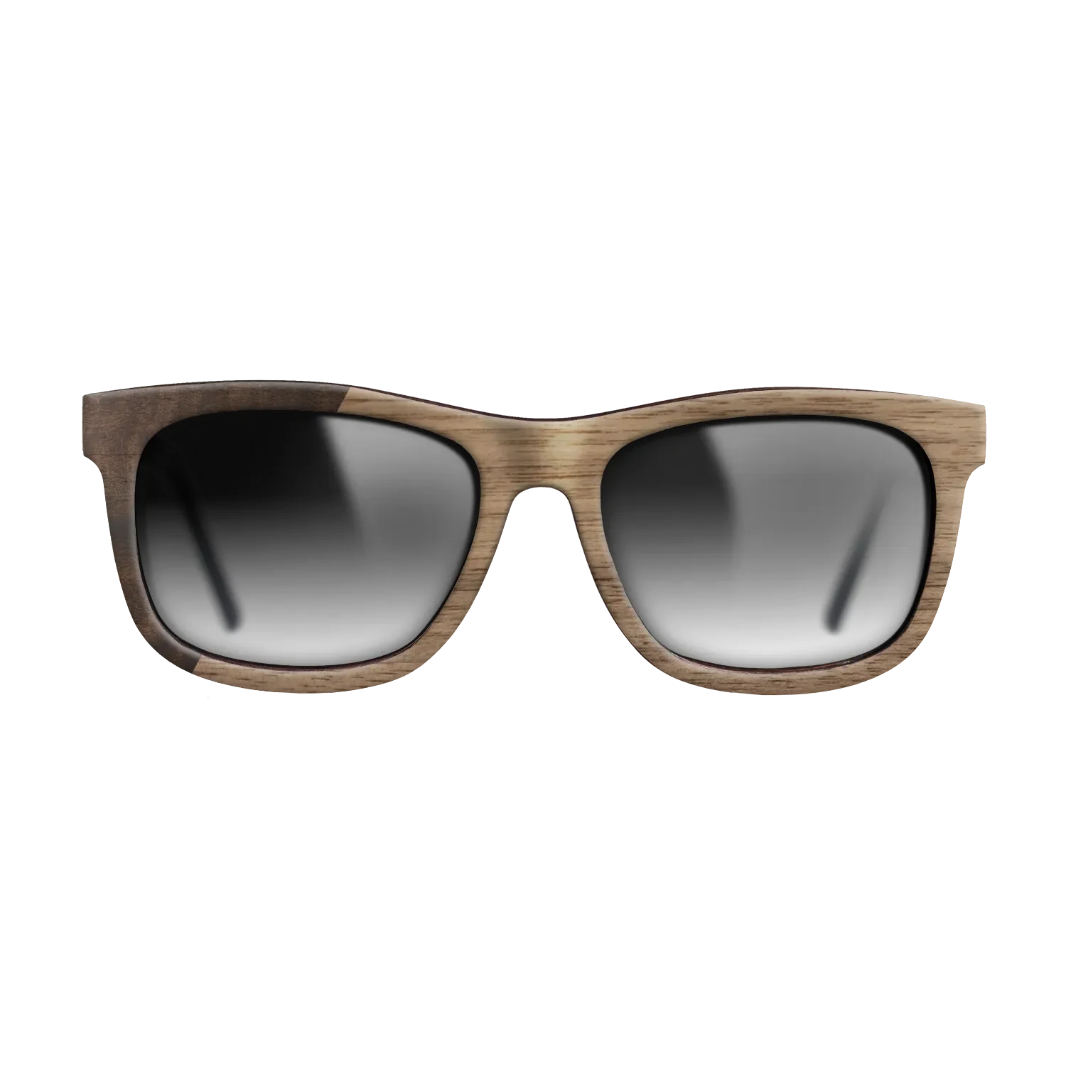 Fumed Eucalyptus,Walnut: Straight Grain: Binary - The Hero - Square - SIRIS wood optic