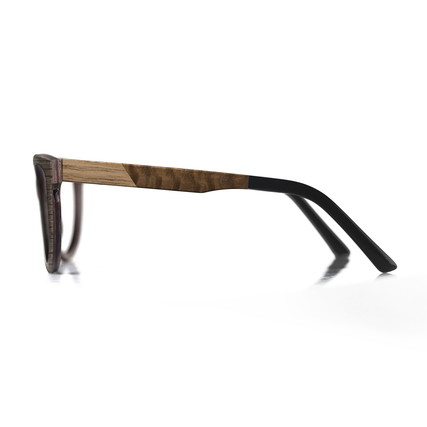 Fumed Eucalyptus,Walnut: Straight Grain,Fumed Oak: Bauhaus - The Rebel - Round - SIRIS wood optic