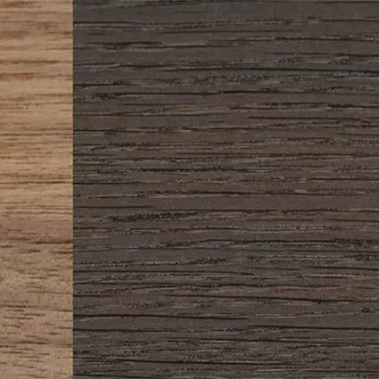 Fumed Eucalyptus,Walnut: Straight Grain,Fumed Oak: Bauhaus - The Rebel - Round - SIRIS wood optic