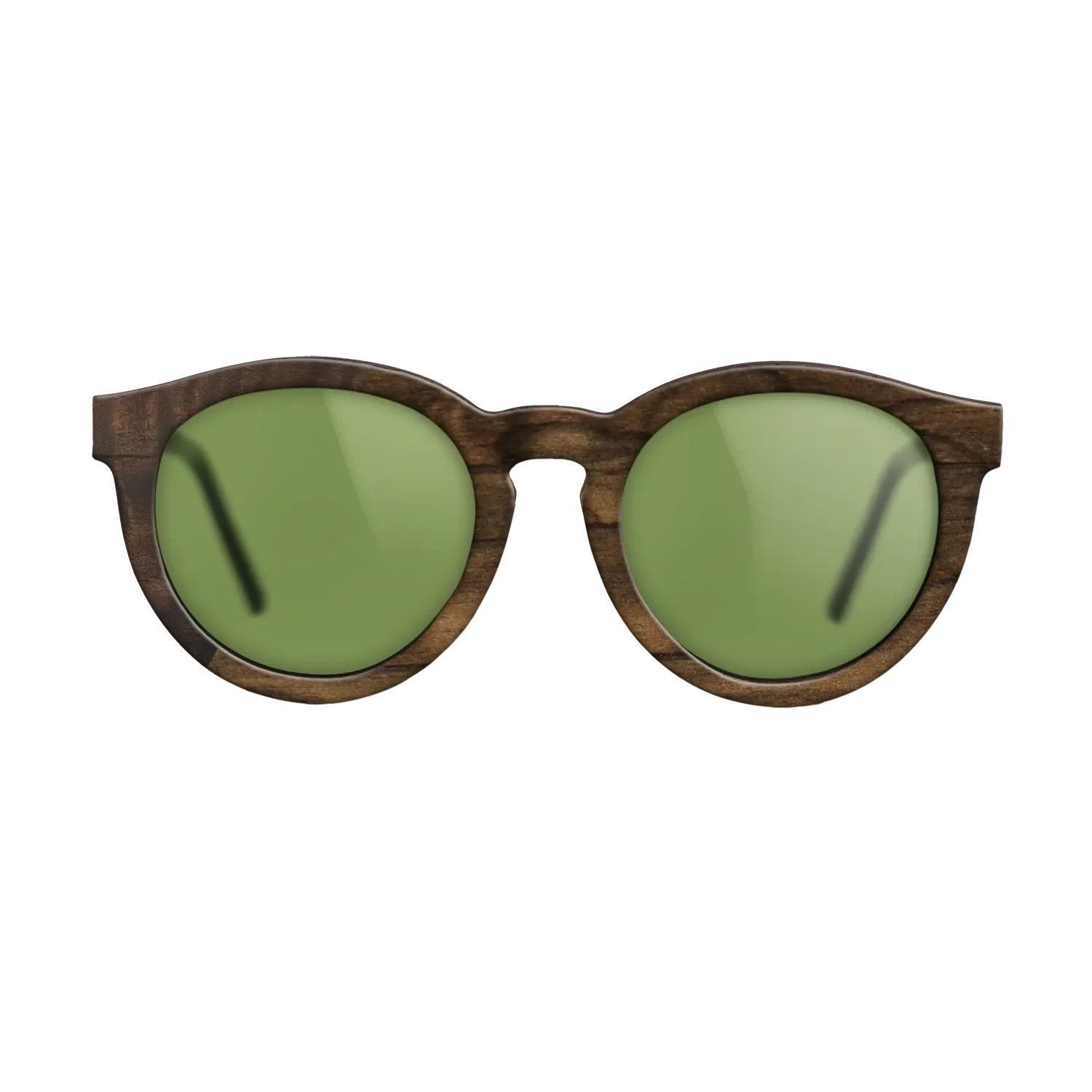 Fumed Eucalyptus,Ziricote Dark Quartered: Binary - The Rebel - Round - SIRIS wood optic