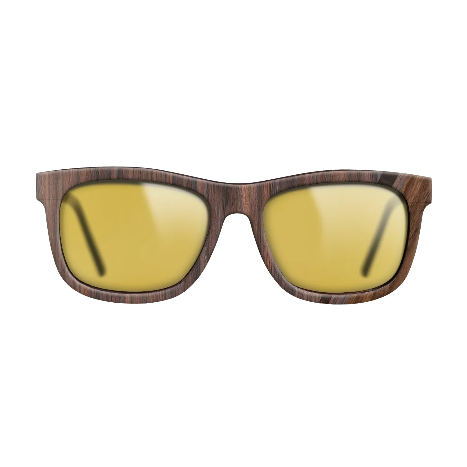 Fumed Eucalyptus,Ziricote Dark Quartered,Rosewood Reconstituted: Fractal - The Hero - Square - SIRIS wood optic