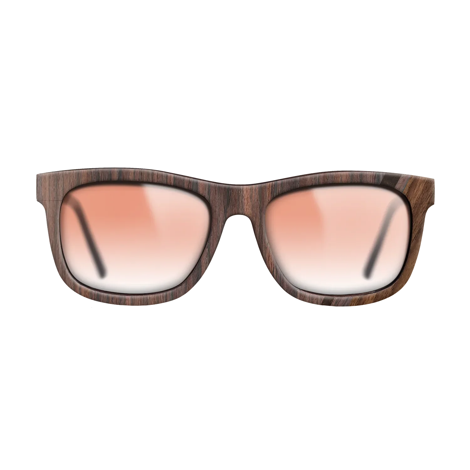 Fumed Eucalyptus,Ziricote Dark Quartered,Rosewood Reconstituted: Fractal - The Hero - Square - SIRIS wood optic