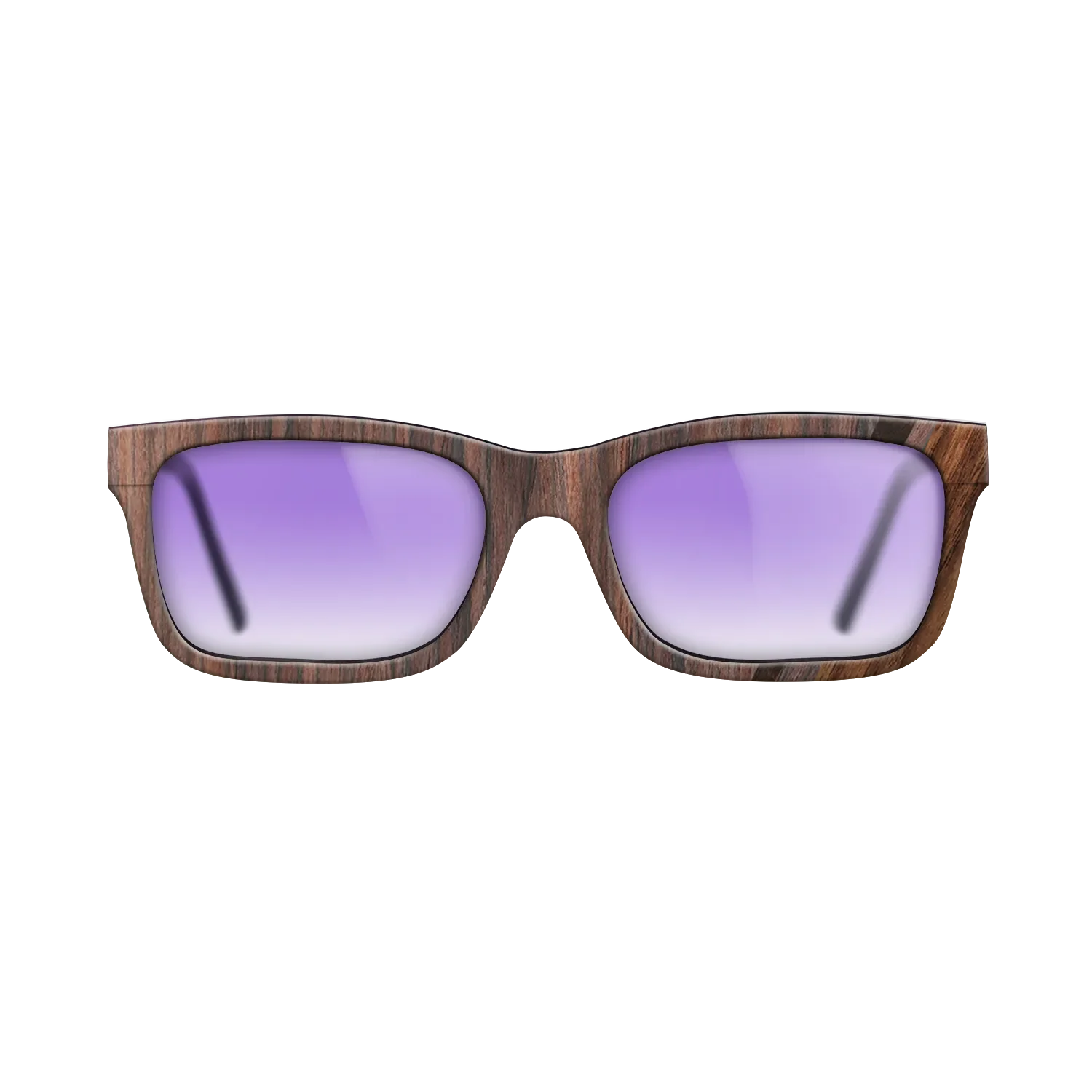 Fumed Eucalyptus,Ziricote Dark Quartered,Rosewood Reconstituted: Fractal - The Sage - Rectangle - SIRIS wood optic