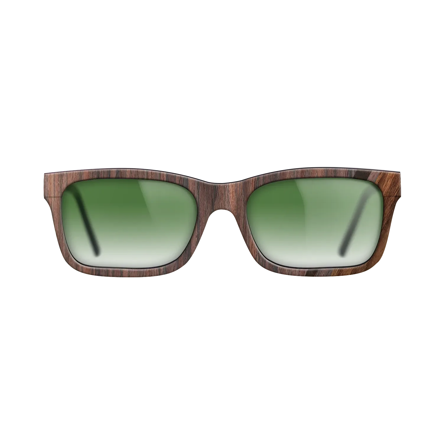 Fumed Eucalyptus,Ziricote Dark Quartered,Rosewood Reconstituted: Fractal - The Sage - Rectangle - SIRIS wood optic