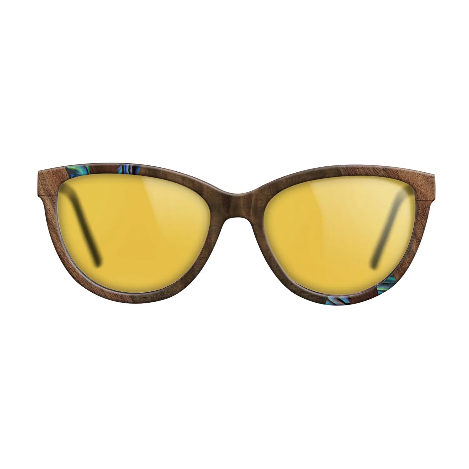 Fumed Oak,Abalone Shell,Walnut Claro Light,Walnut Claro Dark,Fumed Eucalyptus: Fractal - The Maiden - Cat - SIRIS wood optic