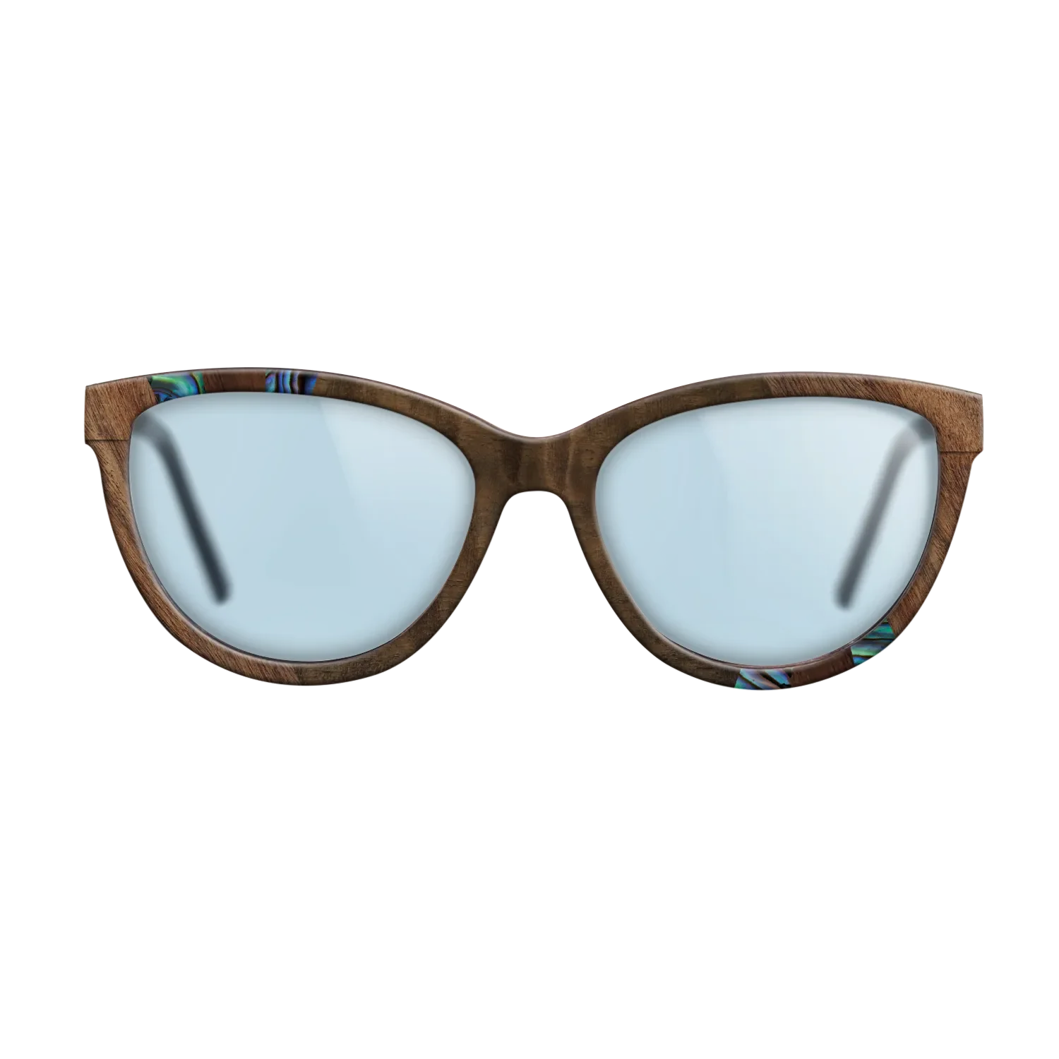 Fumed Oak,Abalone Shell,Walnut Claro Light,Walnut Claro Dark,Fumed Eucalyptus: Fractal - The Maiden - Cat - SIRIS wood optic