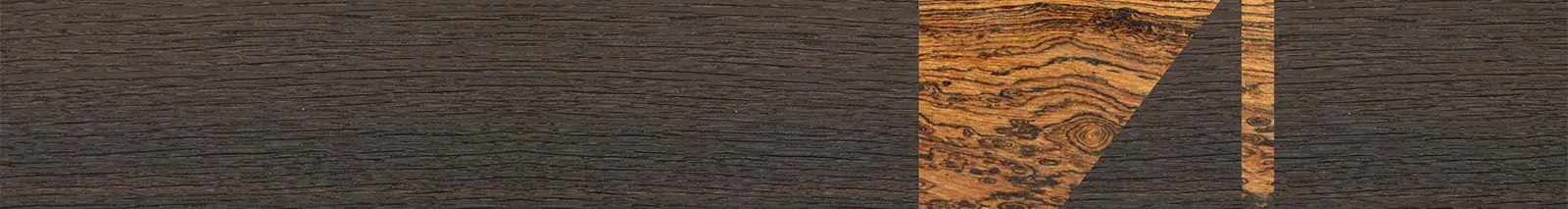 Fumed Oak,Bocote: Bauhaus - The Sage - Rectangle - SIRIS wood optic