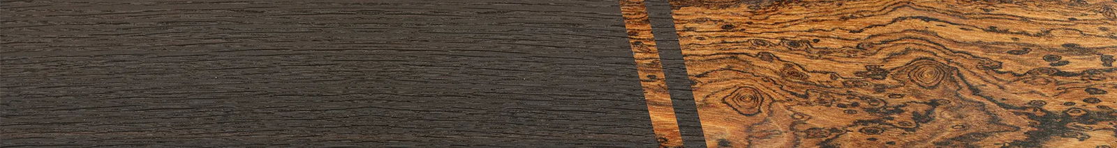 Fumed Oak,Bocote: Splice - The Hero - Square - 1817 - SIRIS wood optic