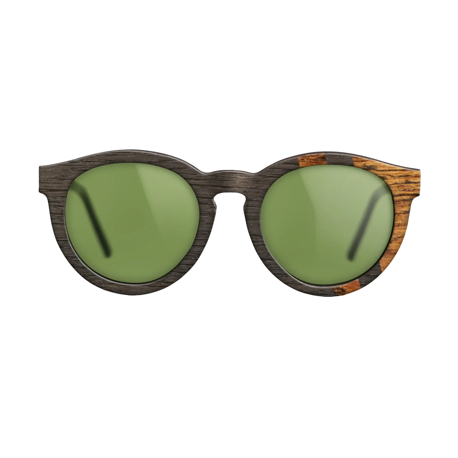 Fumed Oak,Bocote: Splice - The Rebel - Round - 1817 - SIRIS wood optic