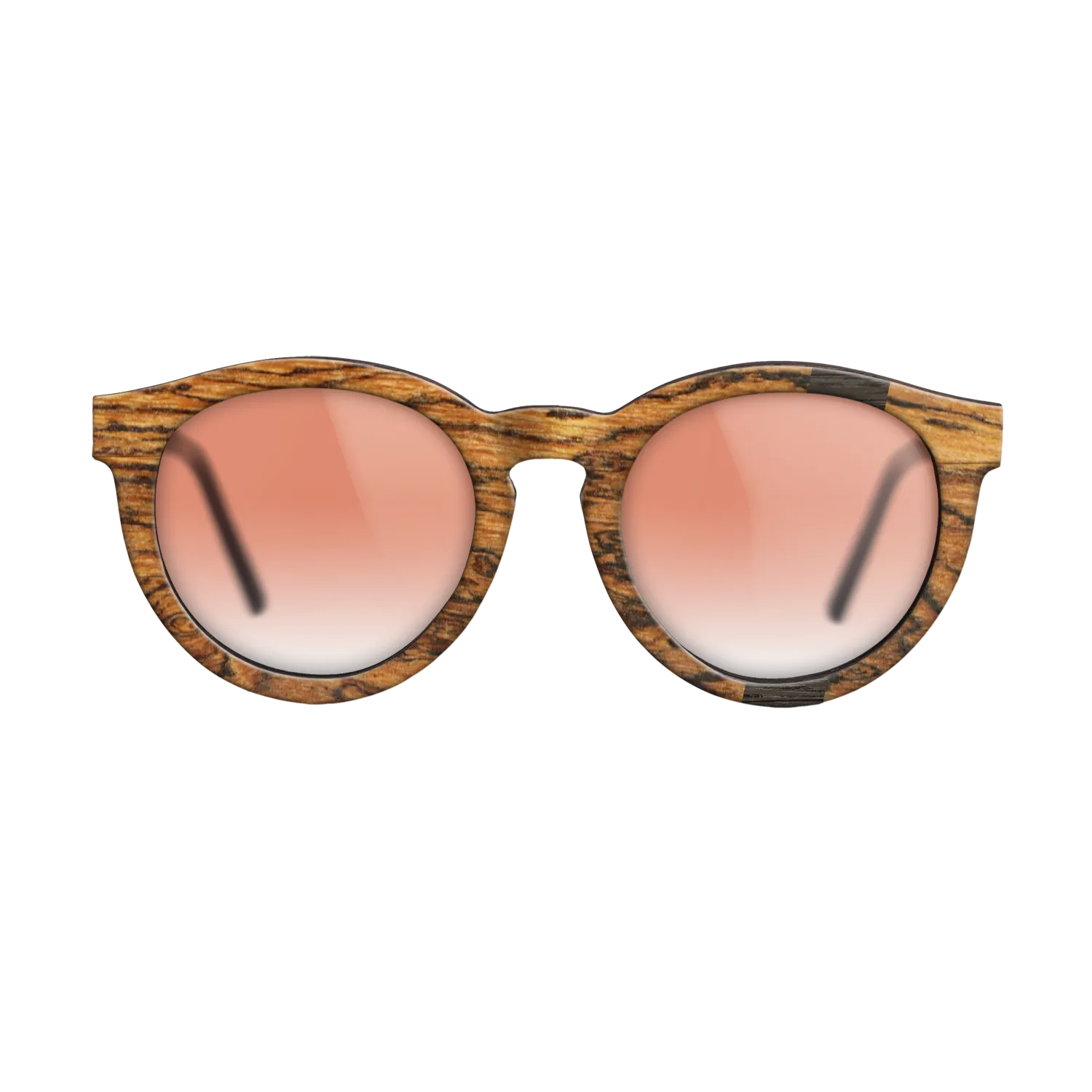 Fumed Oak,Bocote: Wedge - The Rebel - Round - SIRIS wood optic