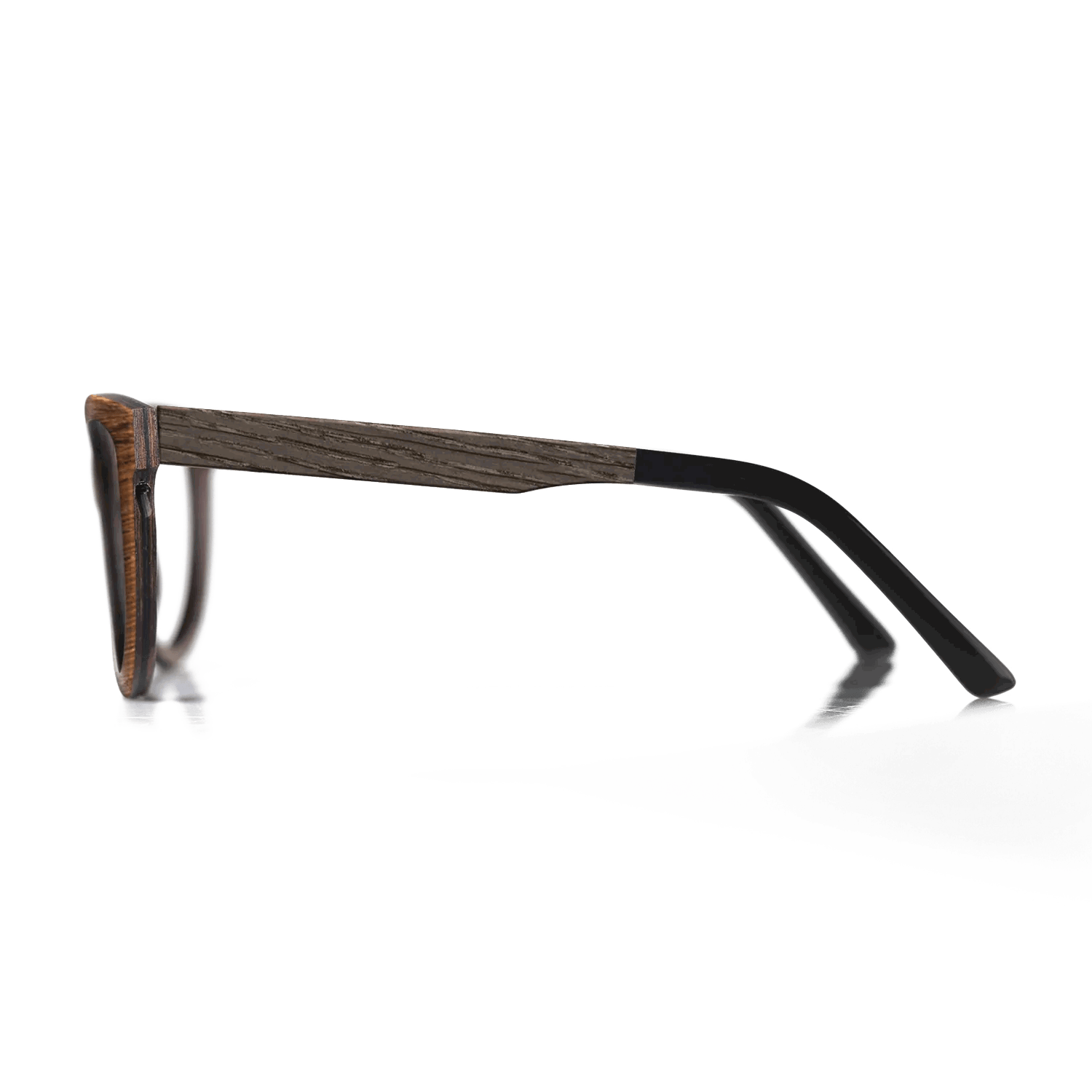 Fumed Oak,Fumed Eucalyptus,Santos Rosewood Dark,Wenge: Angle Cut - The Maiden - Cat - SIRIS wood optic