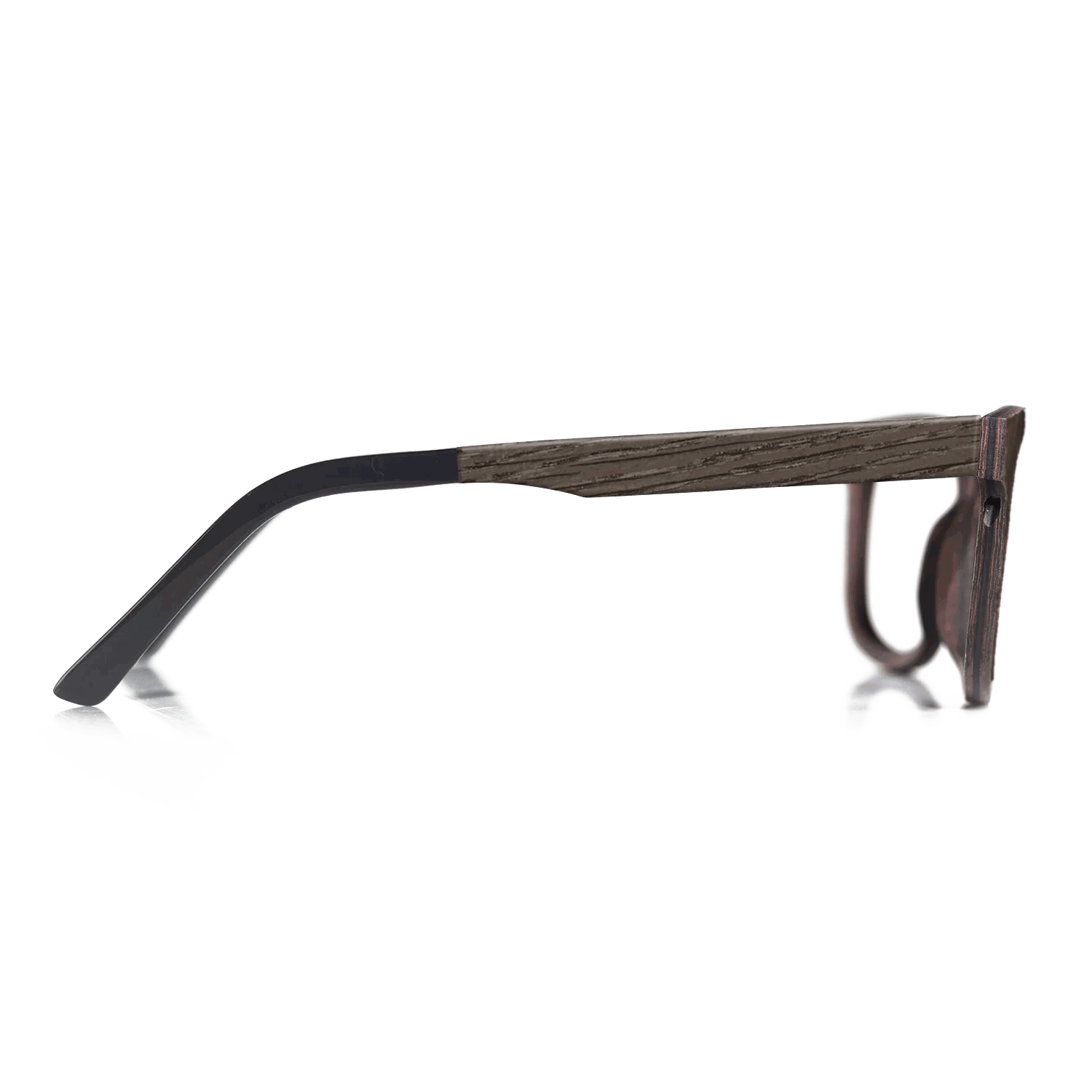 Fumed Oak,Fumed Eucalyptus,Santos Rosewood Dark,Wenge: Angle Cut - The Sage - Block - SIRIS wood optic