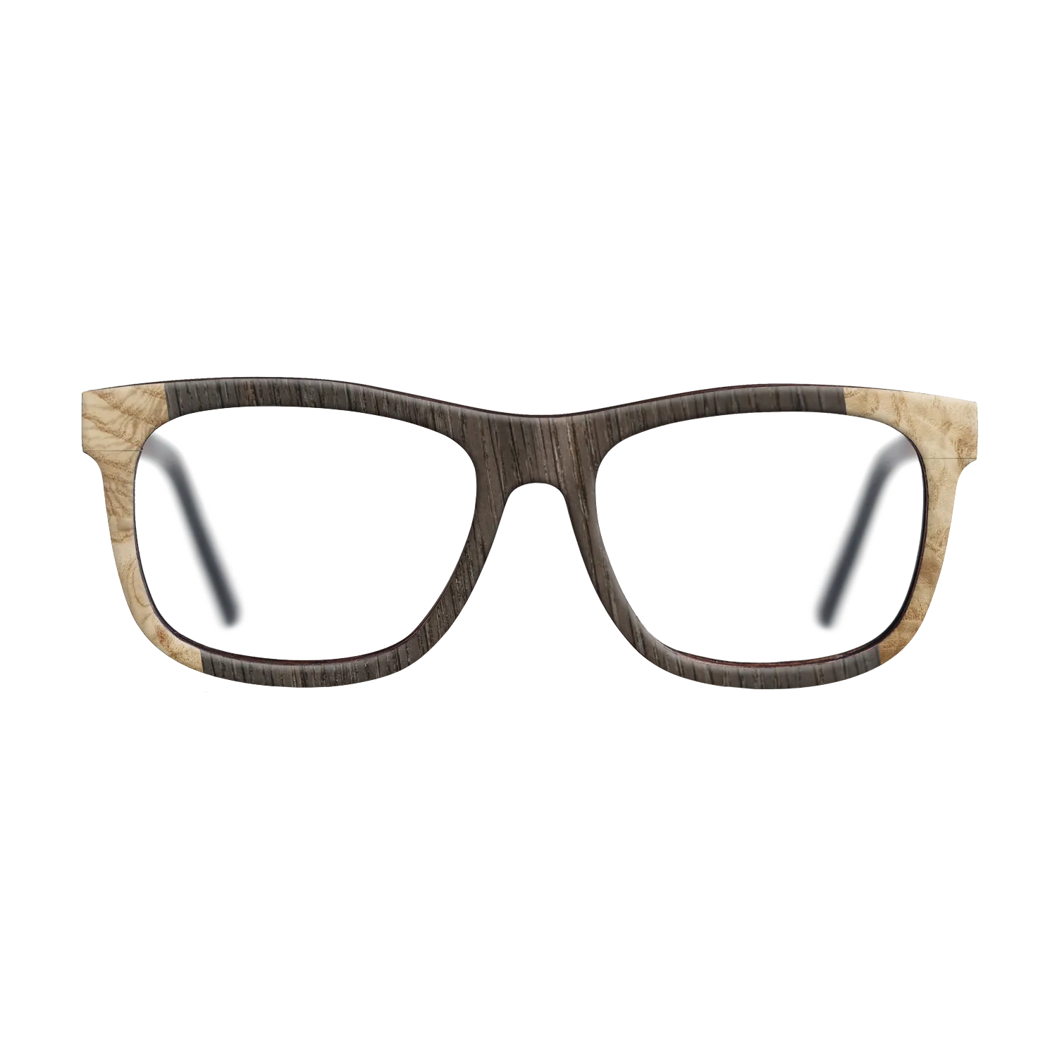 Fumed Oak,Italian Ebony,Olive Burl: Angle Cut - The Hero - Square - SIRIS wood optic