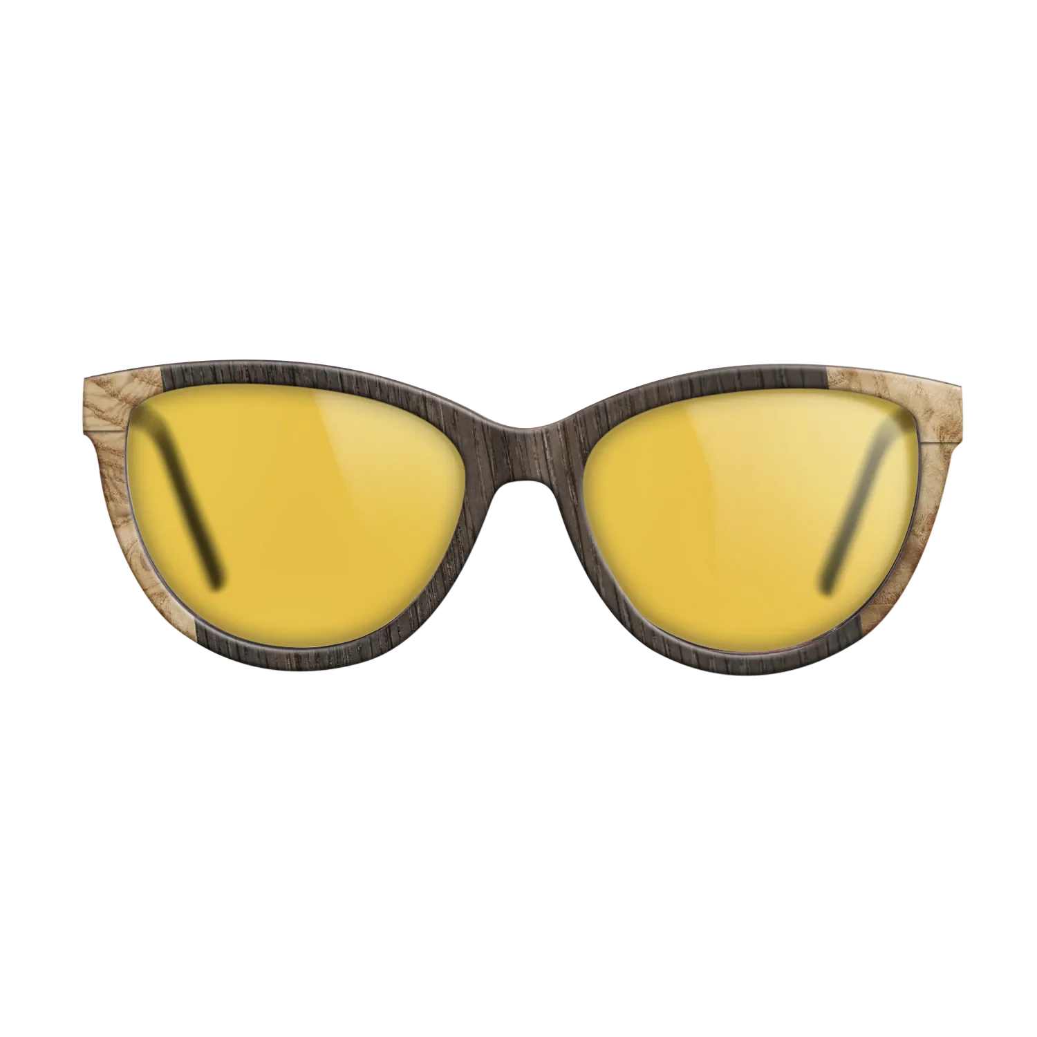 Fumed Oak,Italian Ebony,Olive Burl: Angle Cut - The Maiden - Cat - SIRIS wood optic