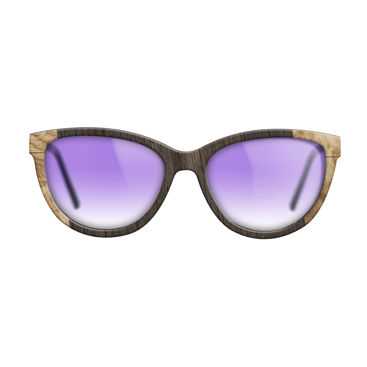 Fumed Oak,Italian Ebony,Olive Burl: Angle Cut - The Maiden - Cat - SIRIS wood optic