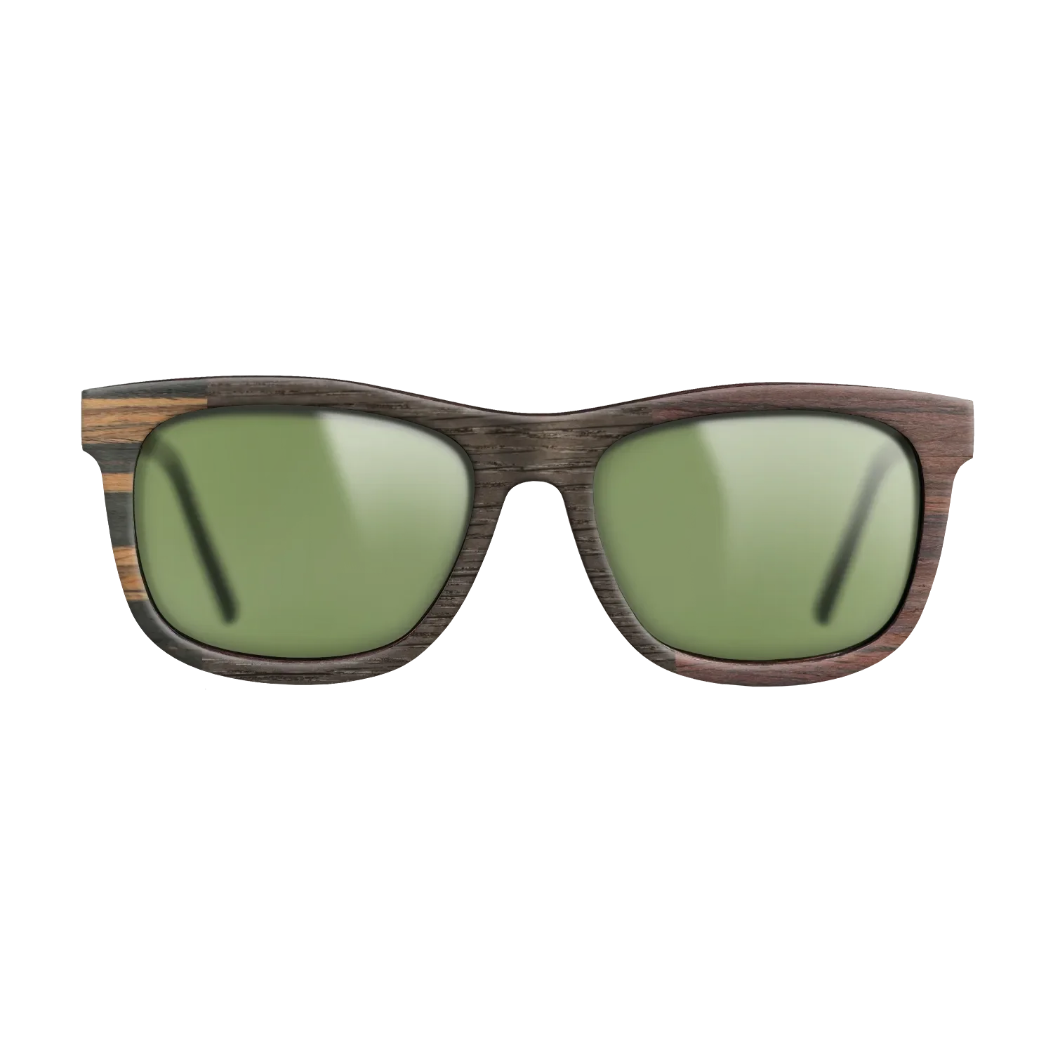 Fumed Oak,Italian Ebony,Rosewood Reconstituted,Poplar Dyed: Red: Patch - The Hero - Square - 1866 - SIRIS wood optic