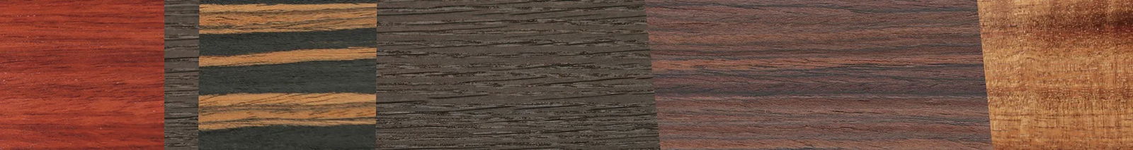 Fumed Oak,Italian Ebony,Rosewood Reconstituted,Poplar Dyed: Red: Patch - The Rebel - Round - 1866 - SIRIS wood optic