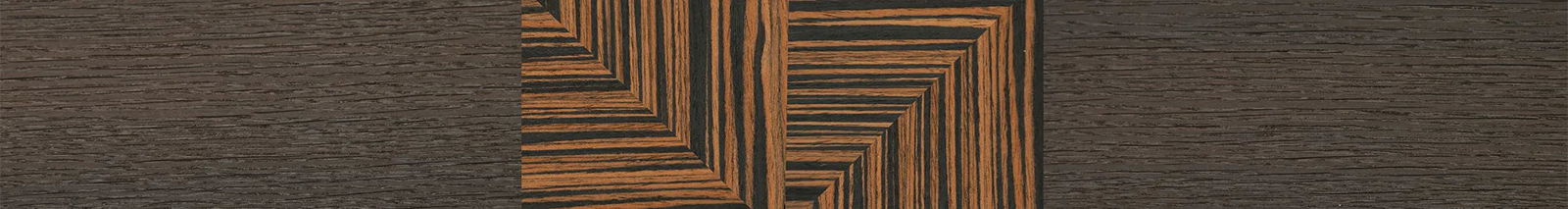 Fumed Oak,Italian Ebony: Weave - The Sage - Rectangle - 1131 - SIRIS wood optic