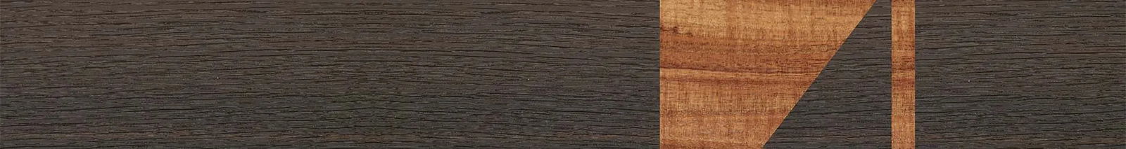 Fumed Oak,Koa: Bauhaus - The Sage - Rectangle - SIRIS wood optic