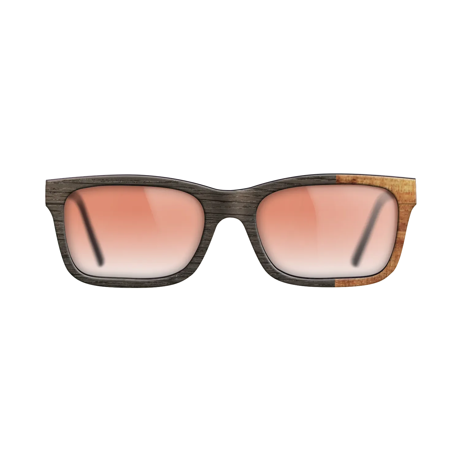 Fumed Oak,Koa: Bauhaus - The Sage - Rectangle - SIRIS wood optic