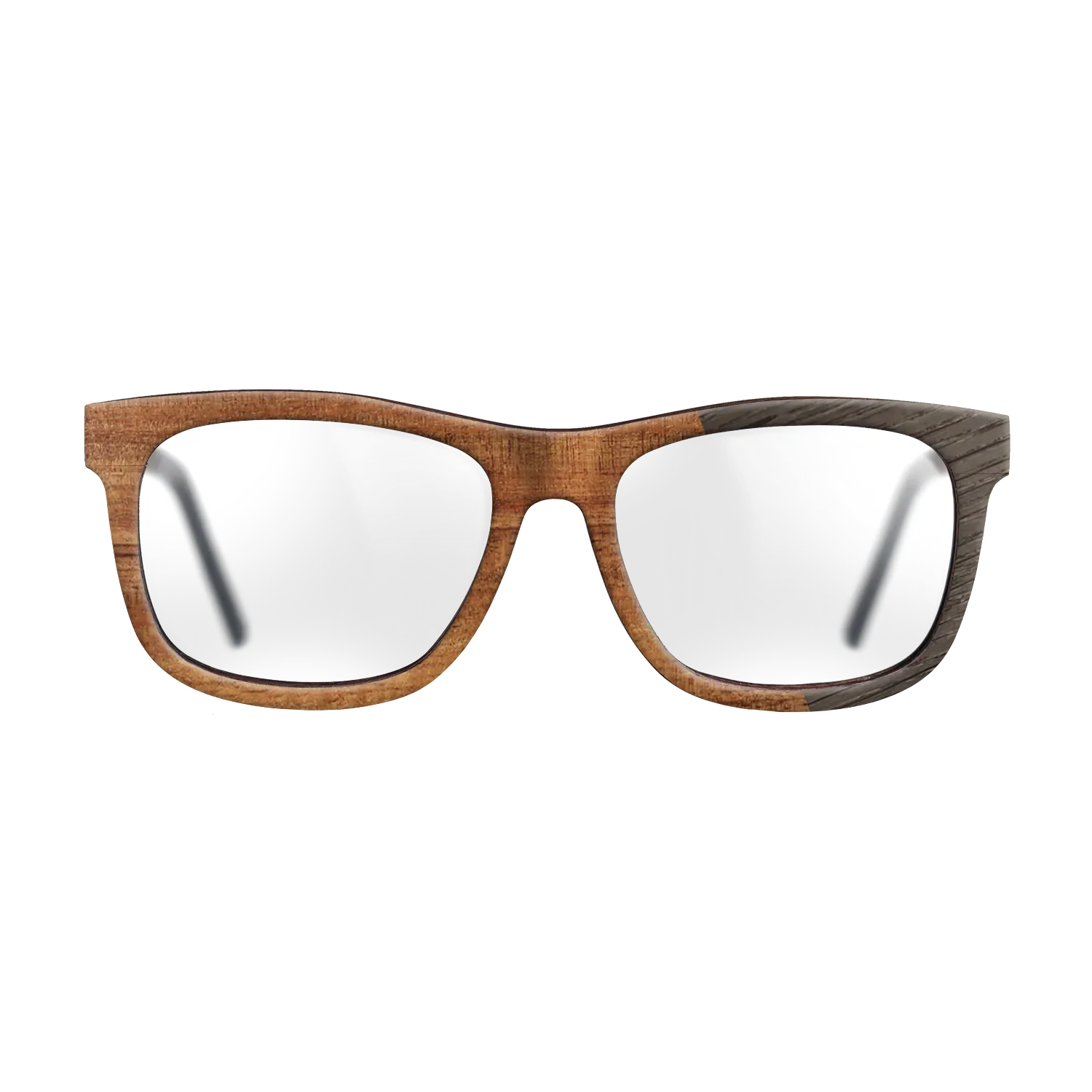 Fumed Oak,Koa: Binary - The Hero - Square - SIRIS wood optic