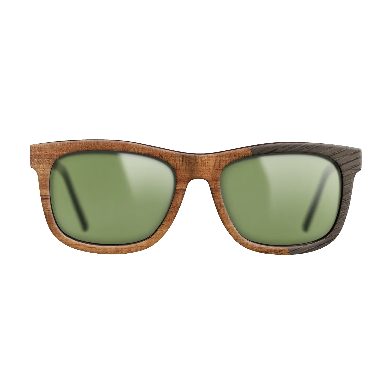 Fumed Oak,Koa: Binary - The Hero - Square - SIRIS wood optic