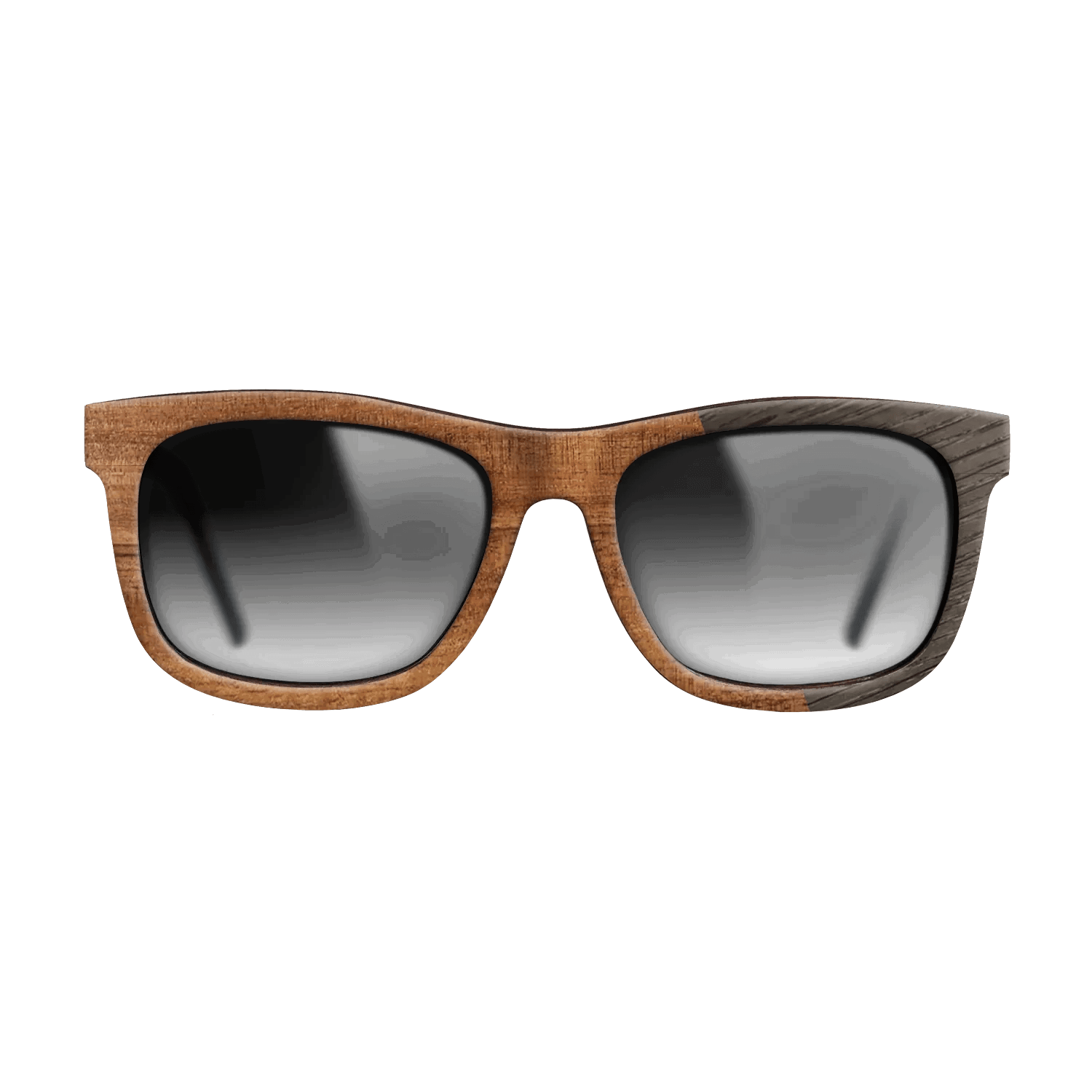 Fumed Oak,Koa: Binary - The Hero - Square - SIRIS wood optic