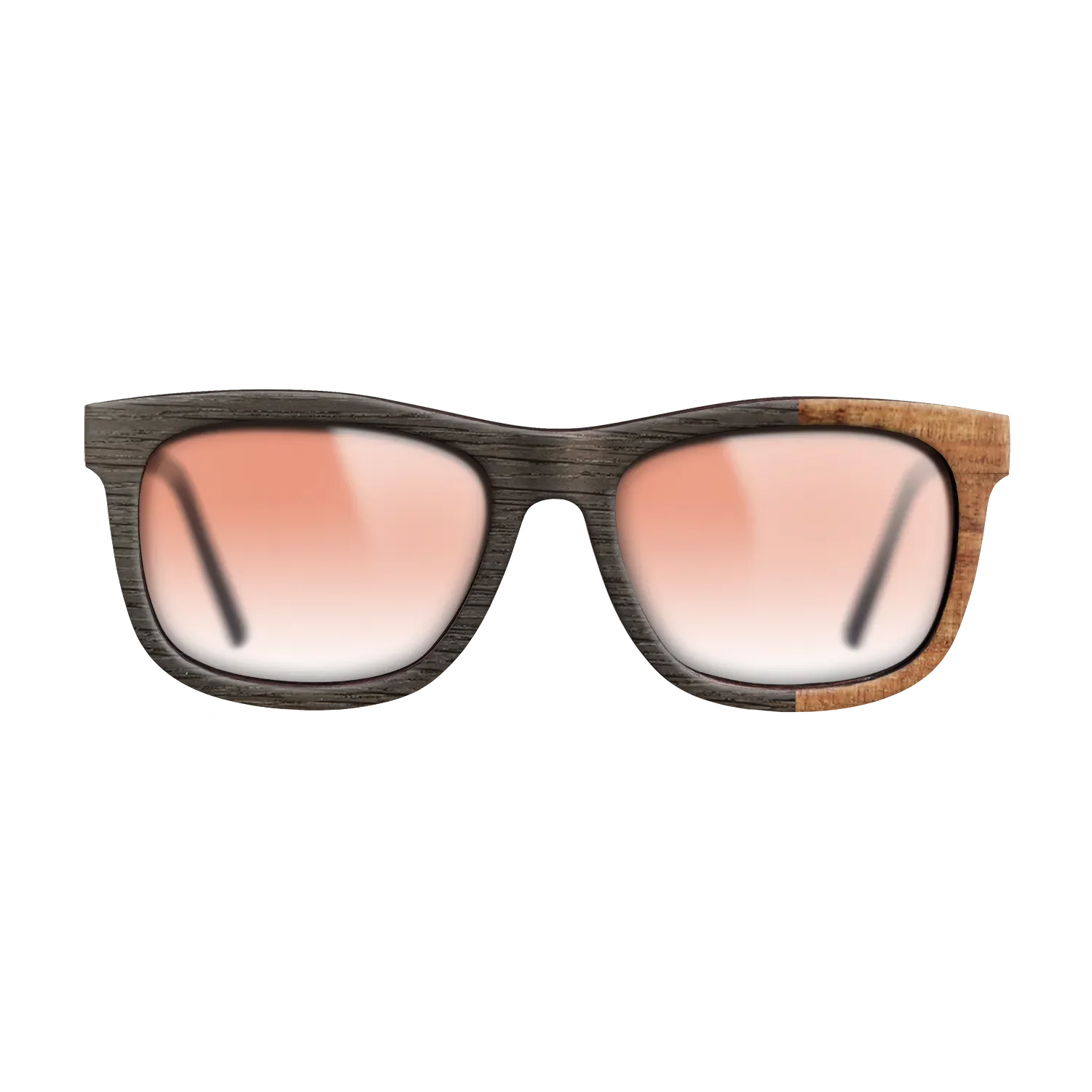 Fumed Oak, Koa: DiCut - The Hero - Square - SIRIS wood optic