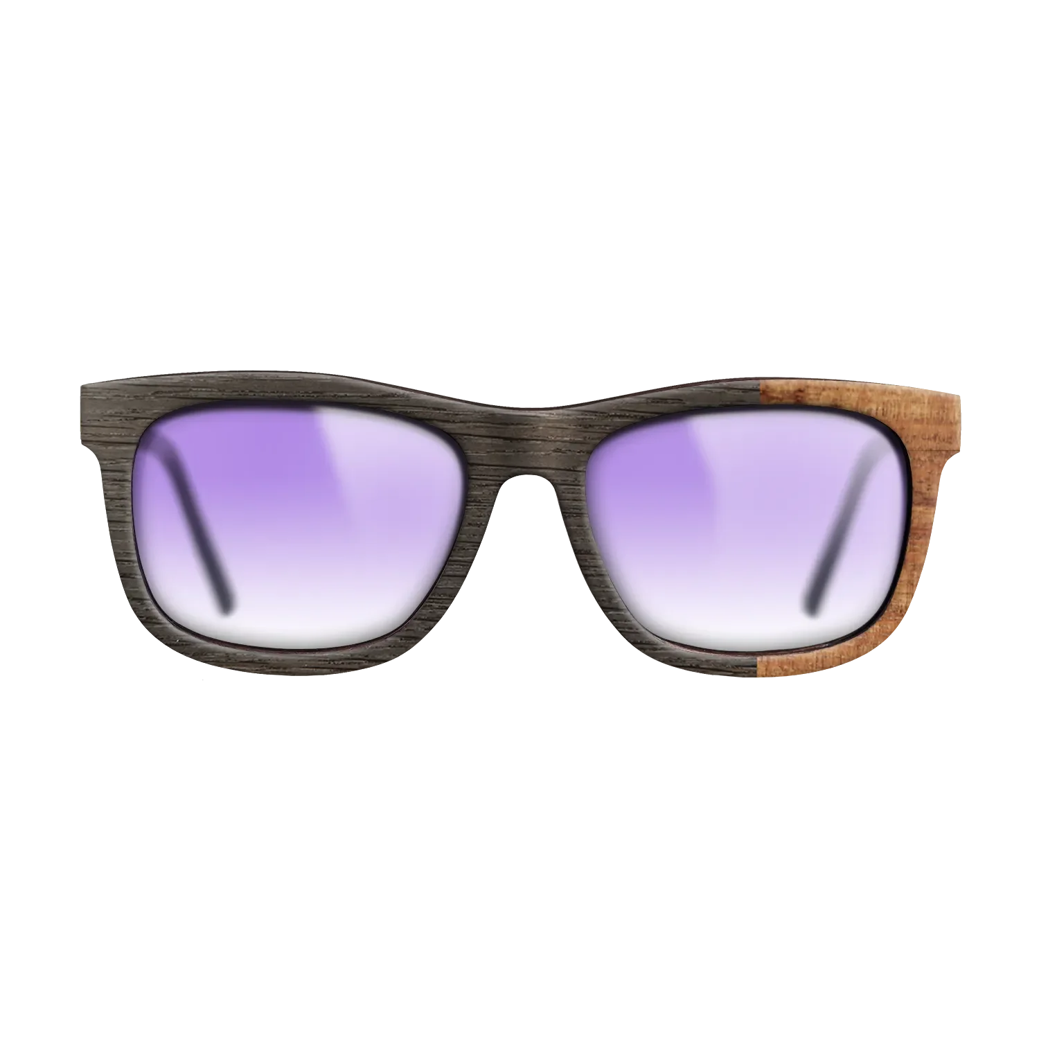 Fumed Oak, Koa: DiCut - The Hero - Square - SIRIS wood optic