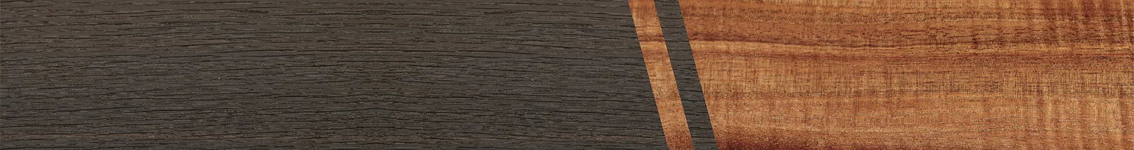 Fumed Oak,Koa: Splice - The Maiden - Cat - SIRIS wood optic