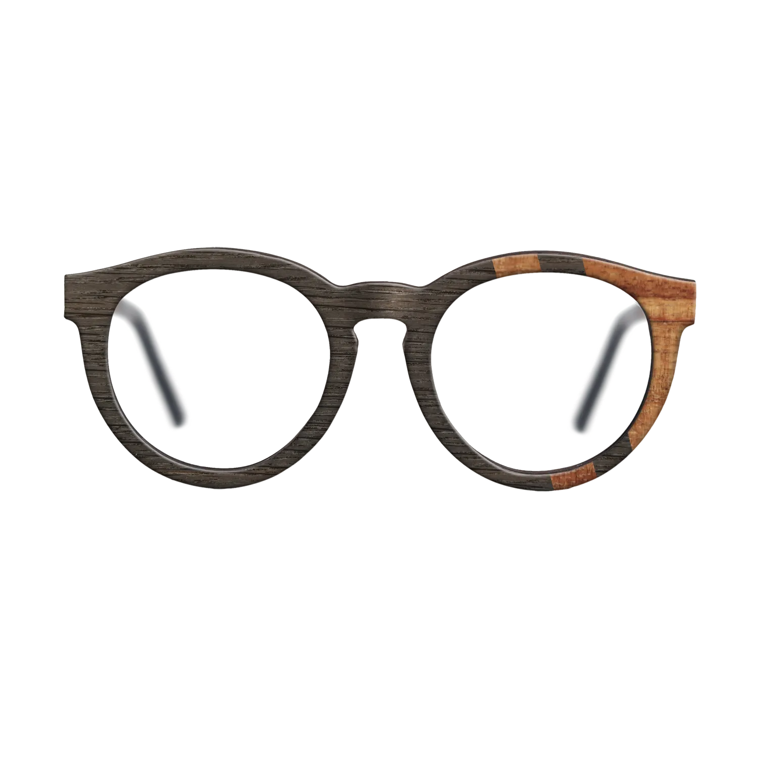 Fumed Oak,Koa: Splice - The Rebel - Round - SIRIS wood optic