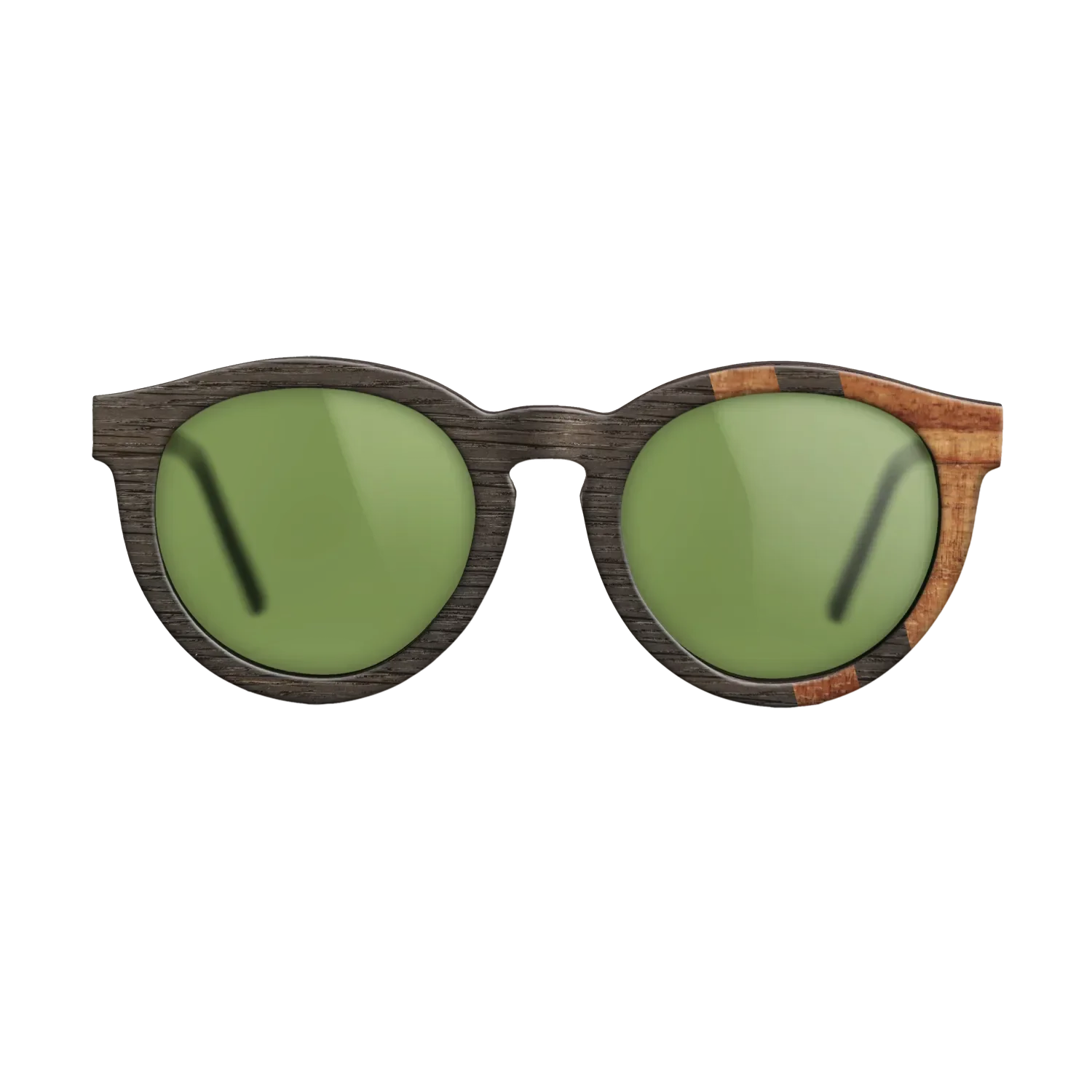 Fumed Oak,Koa: Splice - The Rebel - Round - SIRIS wood optic