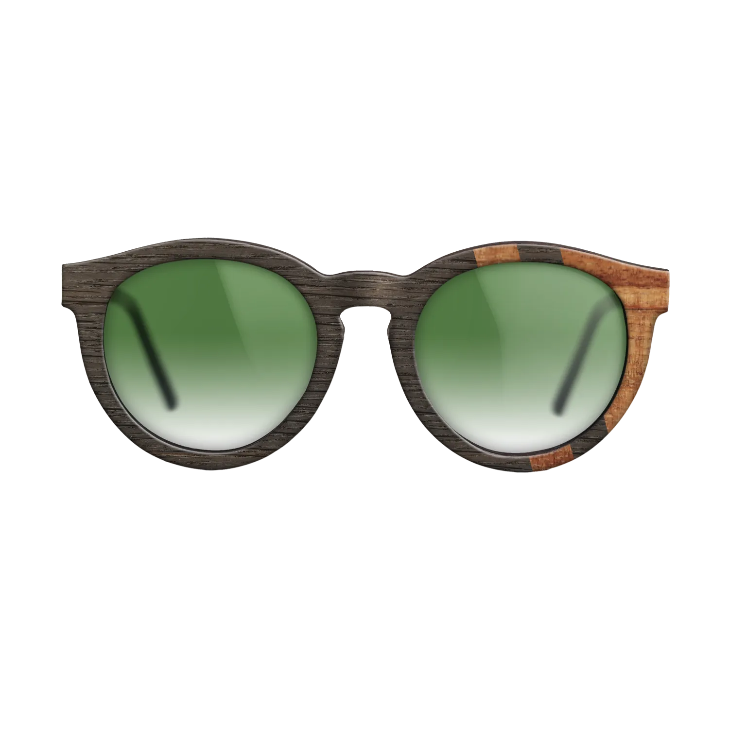 Fumed Oak,Koa: Splice - The Rebel - Round - SIRIS wood optic