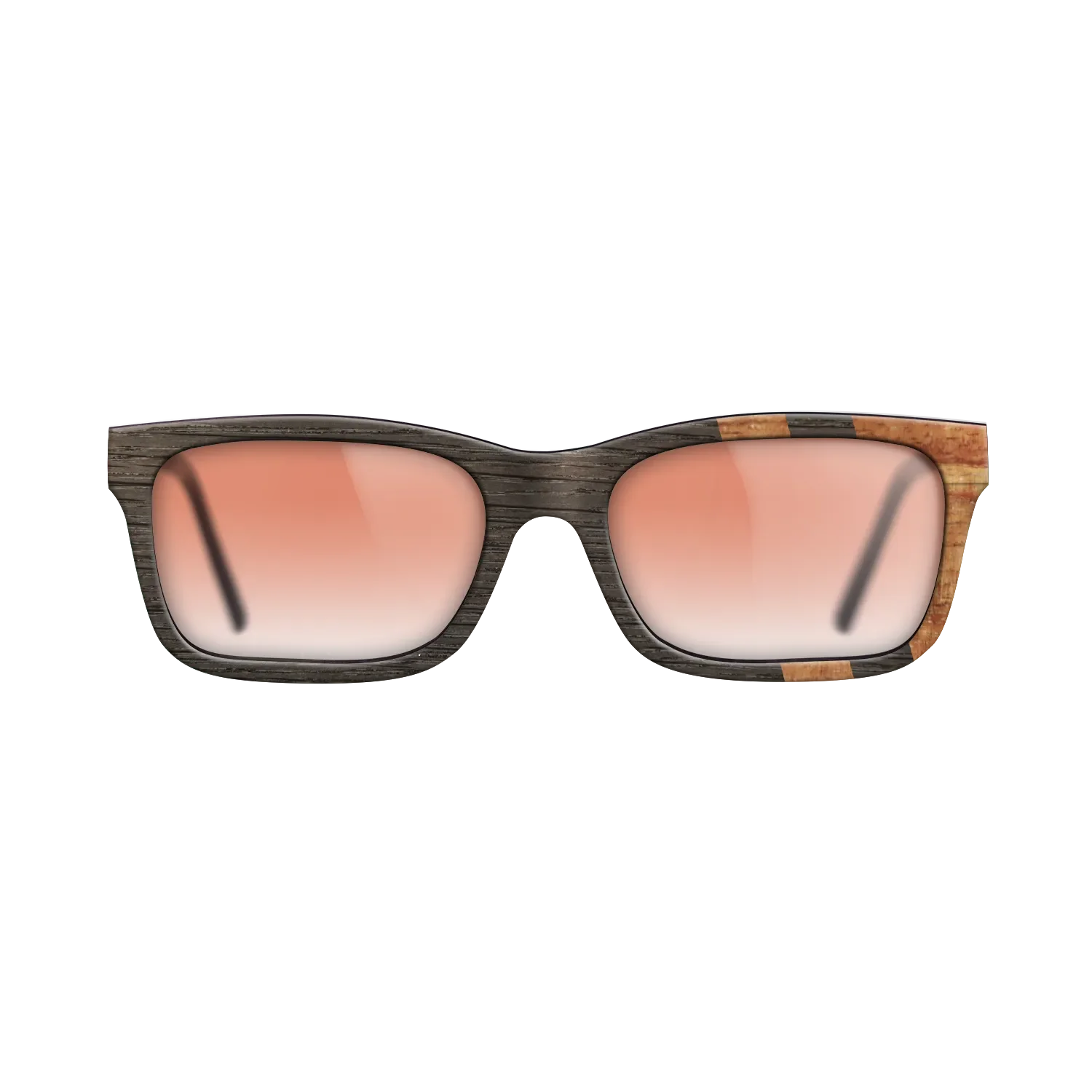 Fumed Oak,Koa: Splice - The Sage - Rectangle - SIRIS wood optic