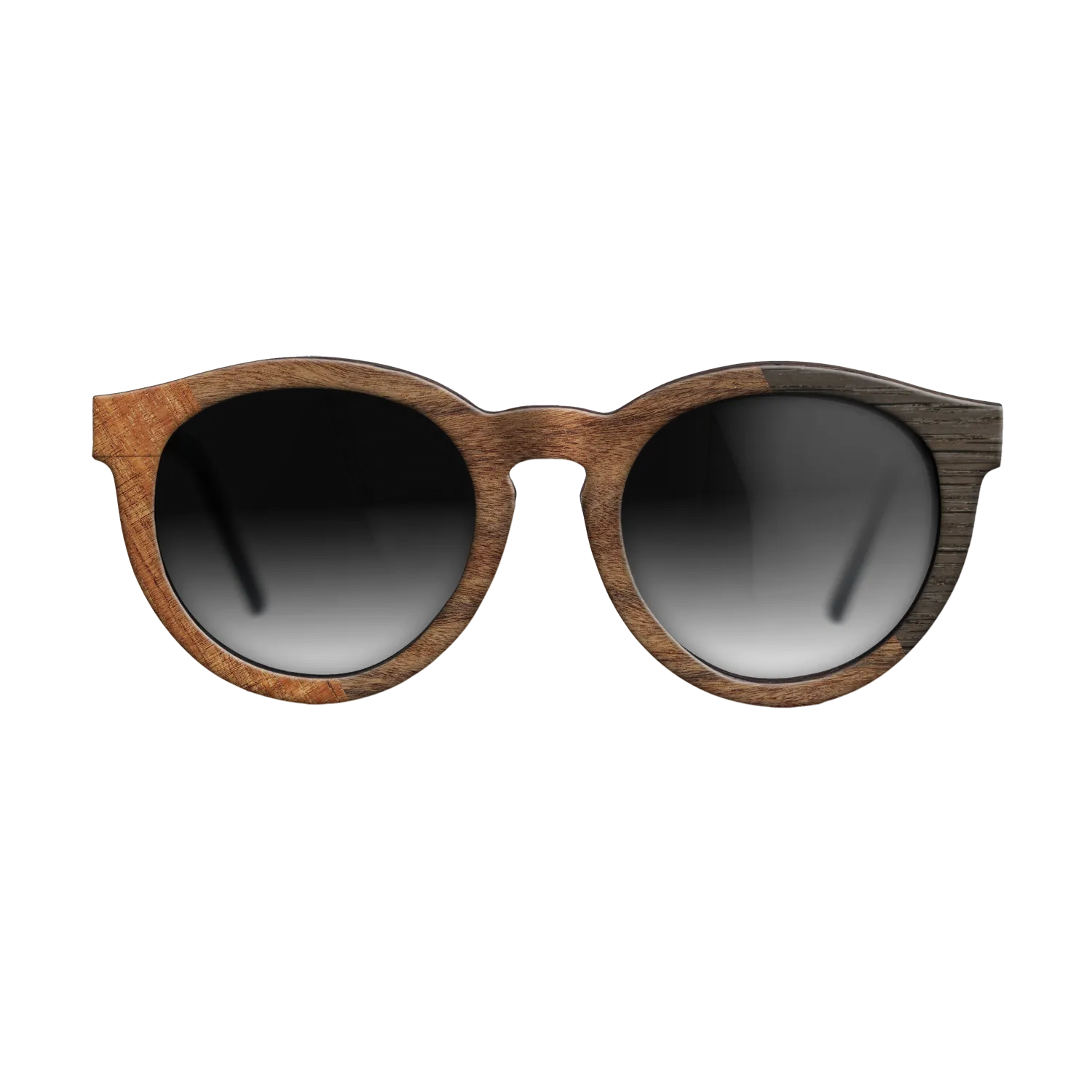 Fumed Oak,Koa,Walnut Claro Light,Santos Rosewood Light: Bauhaus - The Rebel - Round - SIRIS wood optic