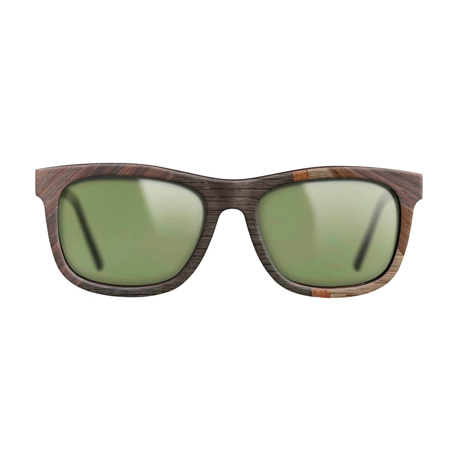 Fumed Oak,Koa,Wenge,Walnut: Straight Grain,Rosewood Reconstituted: Fractal - The Hero - Square - 1807 - SIRIS wood optic