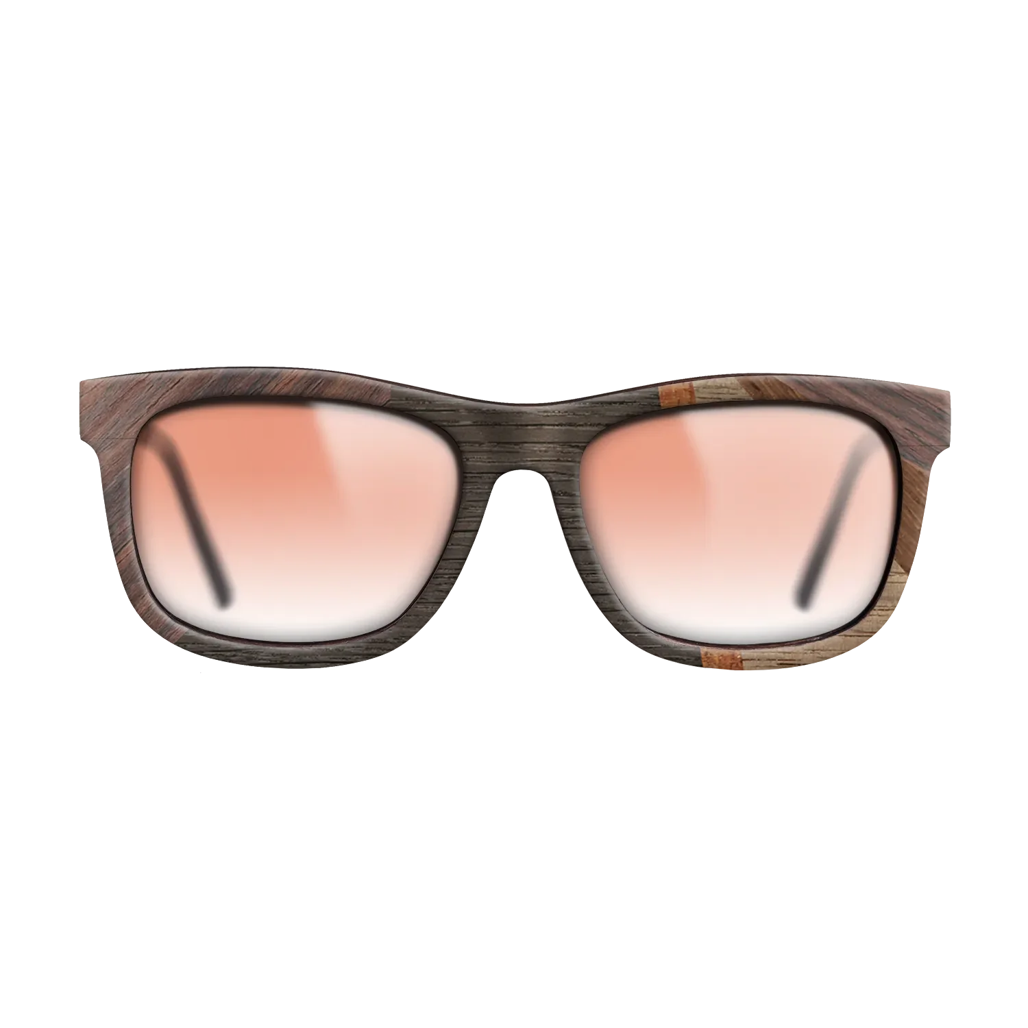 Fumed Oak,Koa,Wenge,Walnut: Straight Grain,Rosewood Reconstituted: Fractal - The Hero - Square - 1807 - SIRIS wood optic