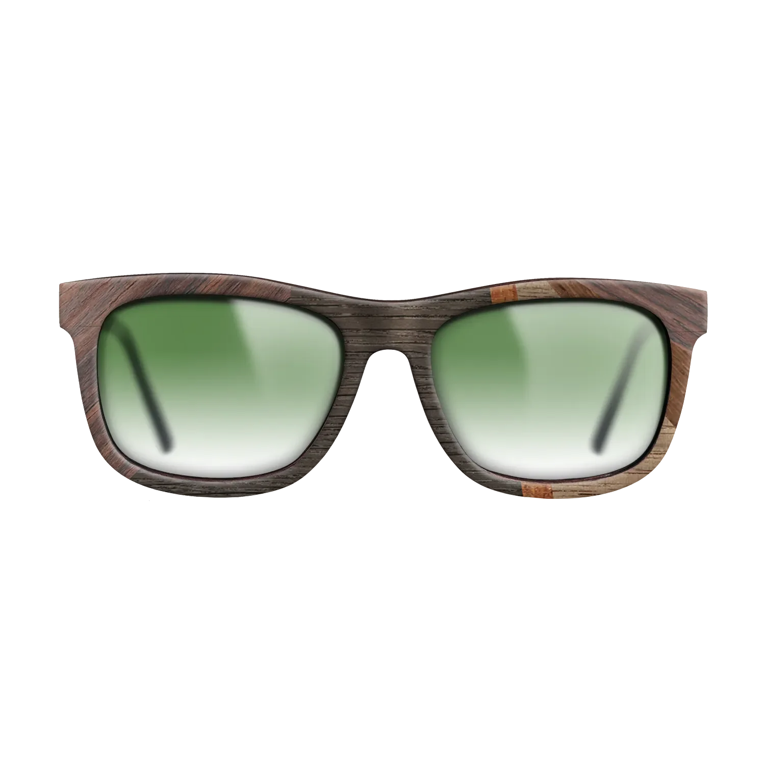 Fumed Oak,Koa,Wenge,Walnut: Straight Grain,Rosewood Reconstituted: Fractal - The Hero - Square - 1807 - SIRIS wood optic