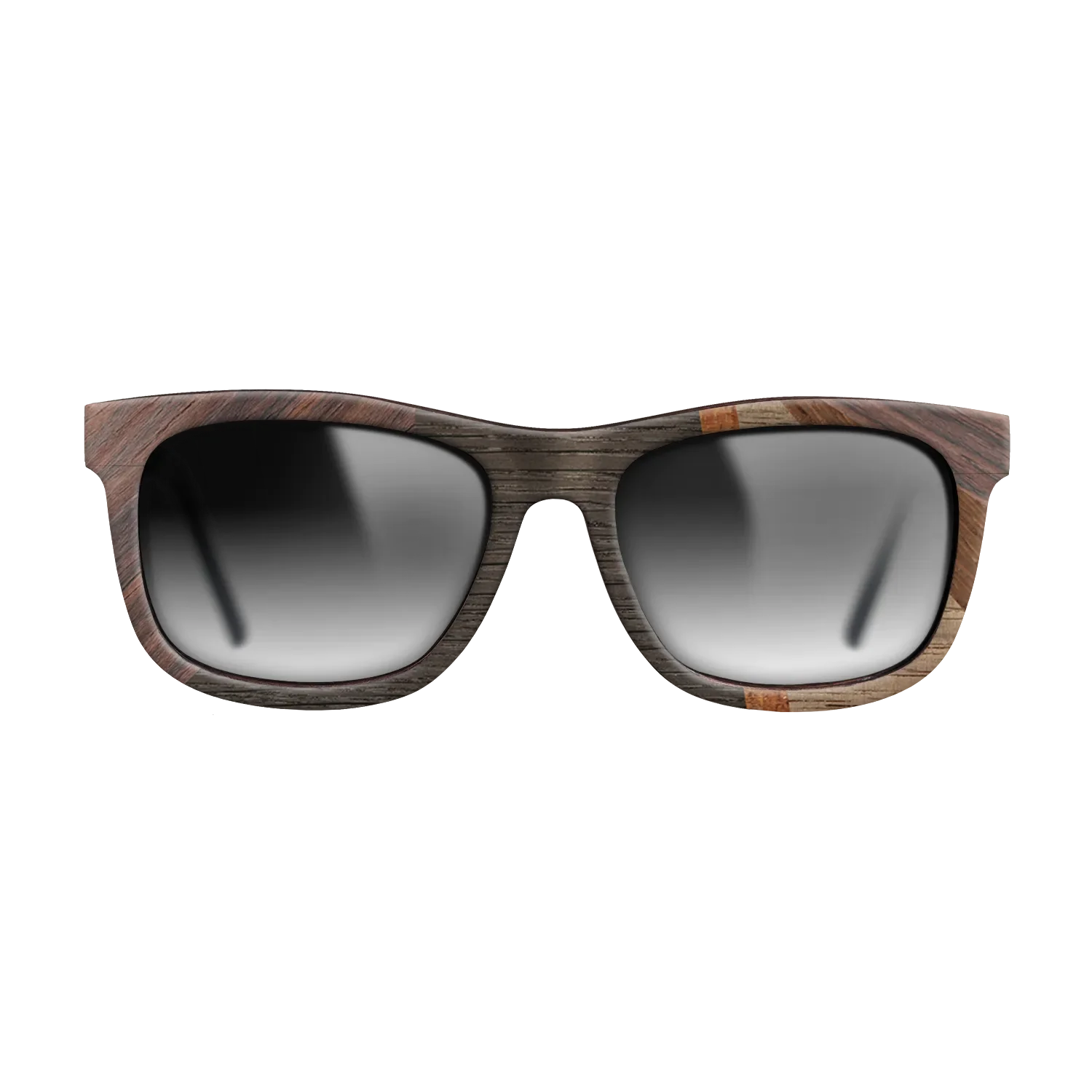 Fumed Oak,Koa,Wenge,Walnut: Straight Grain,Rosewood Reconstituted: Fractal - The Hero - Square - 1807 - SIRIS wood optic