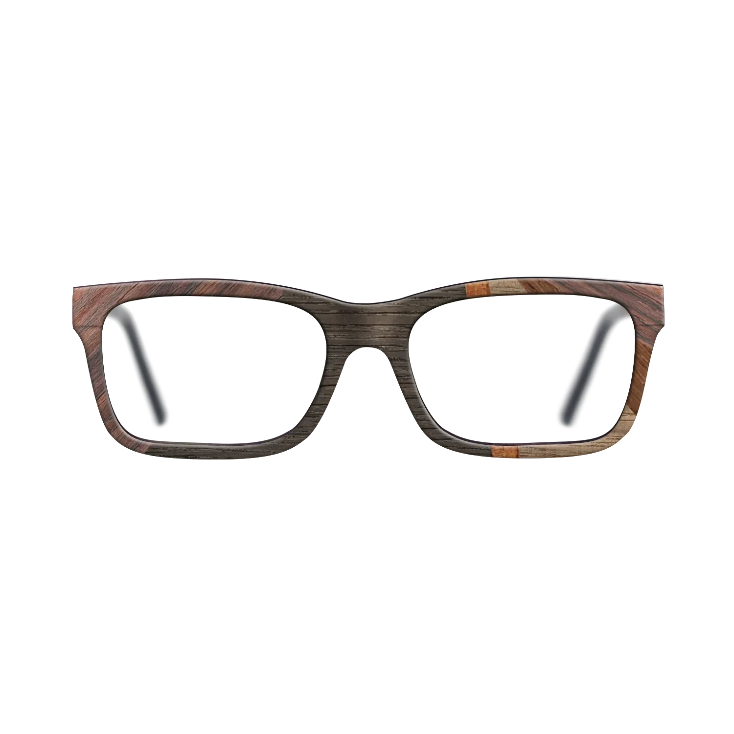 Fumed Oak,Koa,Wenge,Walnut: Straight Grain,Rosewood Reconstituted: Fractal - The Sage - Rectangle - 1807 - SIRIS wood optic