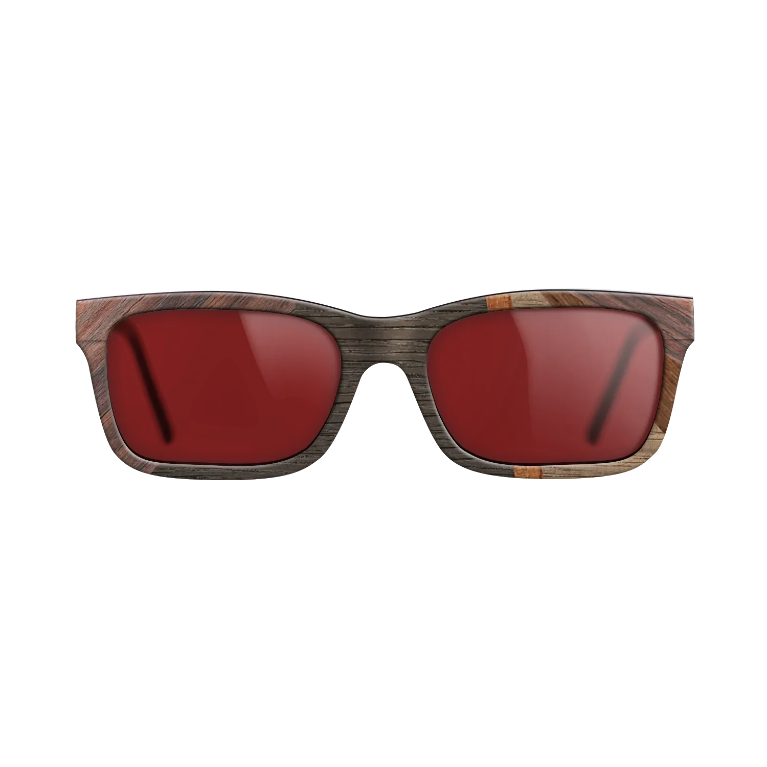 Fumed Oak,Koa,Wenge,Walnut: Straight Grain,Rosewood Reconstituted: Fractal - The Sage - Rectangle - 1807 - SIRIS wood optic